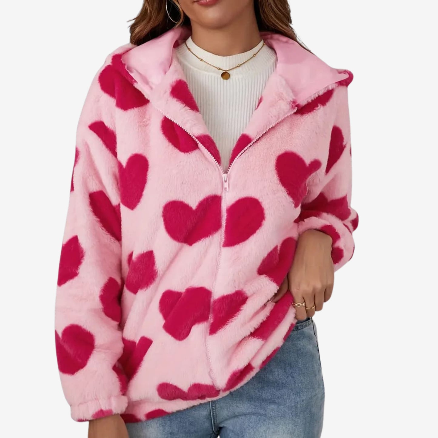 MARTINA | SUDADERA DE CORAZONES